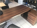 BUREAU ANGLE/D 160X100X73 PANNEAU HETRE